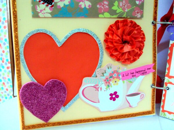 Too Much Love Handmade Quilled Scrapbook Too Much Love Handmade Quilled Scrapbook
