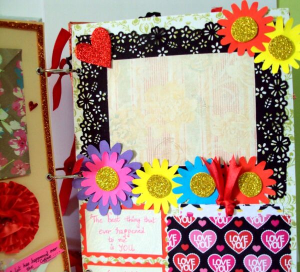 Too Much Love Handmade Quilled Scrapbook Too Much Love Handmade Quilled Scrapbook