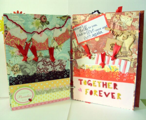Too Much Love Handmade Quilled Scrapbook Too Much Love Handmade Quilled Scrapbook