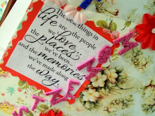 Too Much Love Handmade Quilled Scrapbook Too Much Love Handmade Quilled Scrapbook