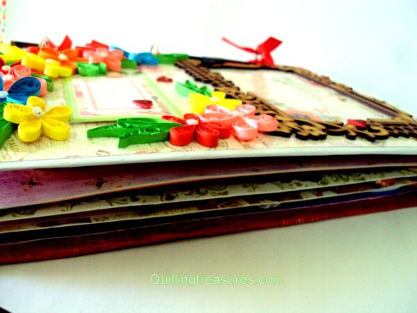 Too Much Love Handmade Quilled Scrapbook Too Much Love Handmade Quilled Scrapbook