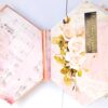 Sparkling Diamond shaped love Scrapbook album Sparkling Diamond shaped love Scrapbook album
