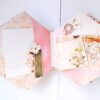 Sparkling Diamond shaped love Scrapbook album Sparkling Diamond shaped love Scrapbook album