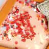Sparkling Diamond shaped love Scrapbook album Sparkling Diamond shaped love Scrapbook album