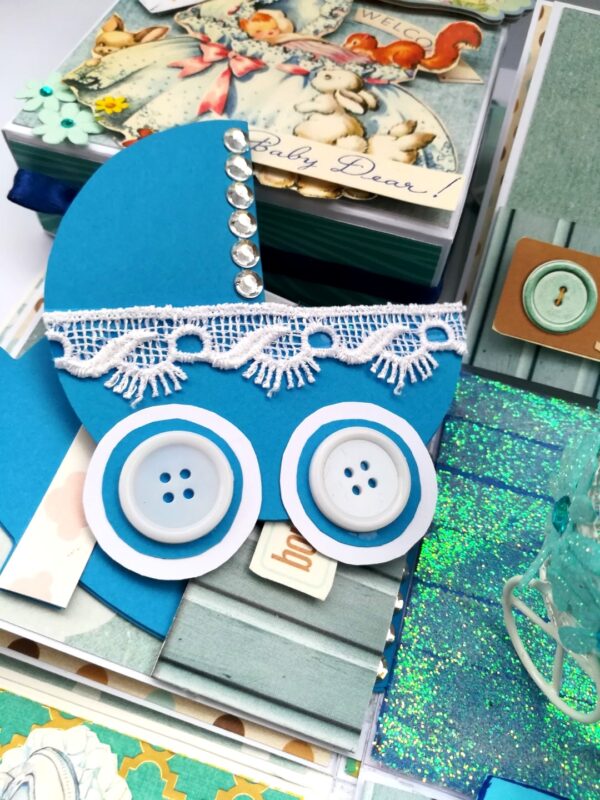 Baby Boy Explosion Box