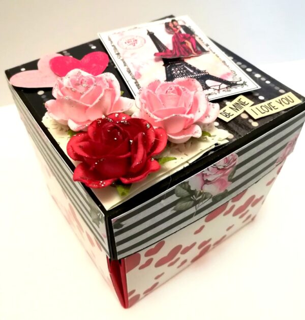 Love Valentine 3 layer Explosion Box