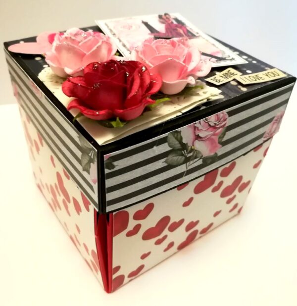 Love Valentine 3 layer Explosion Box