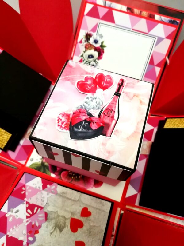 Love Valentine 3 layer Explosion Box