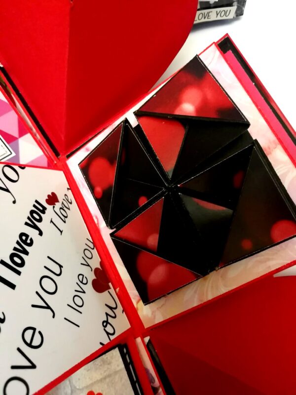 Love Valentine 3 layer Explosion Box