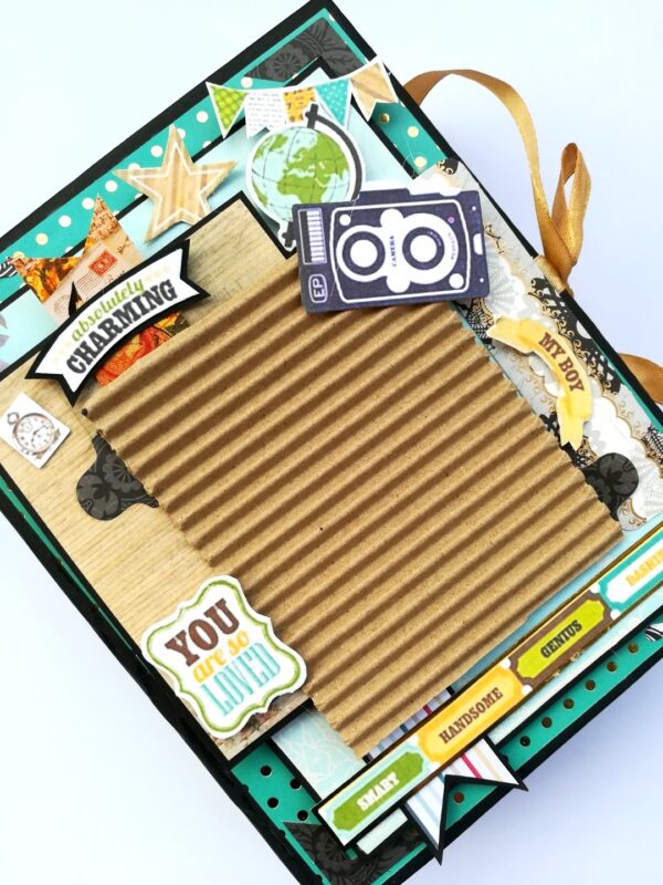Male Birthday/ Memory Scrapbook Male Birthday/ Memory Scrapbook