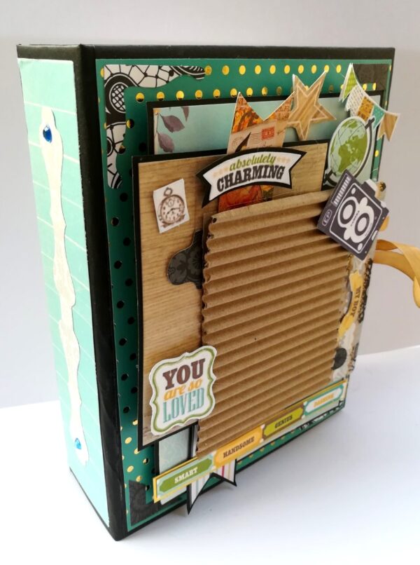 Male Birthday/ Memory Scrapbook Male Birthday/ Memory Scrapbook