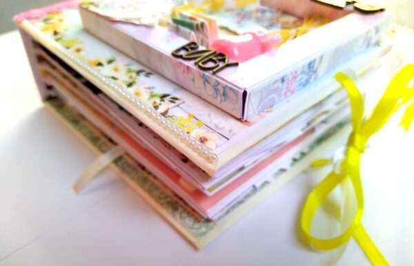 Sparkling Unisex Baby Scrapbook