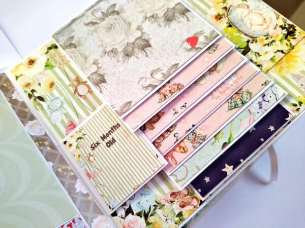 Sparkling Unisex Baby Scrapbook
