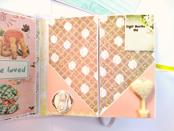 Sparkling Unisex Baby Scrapbook