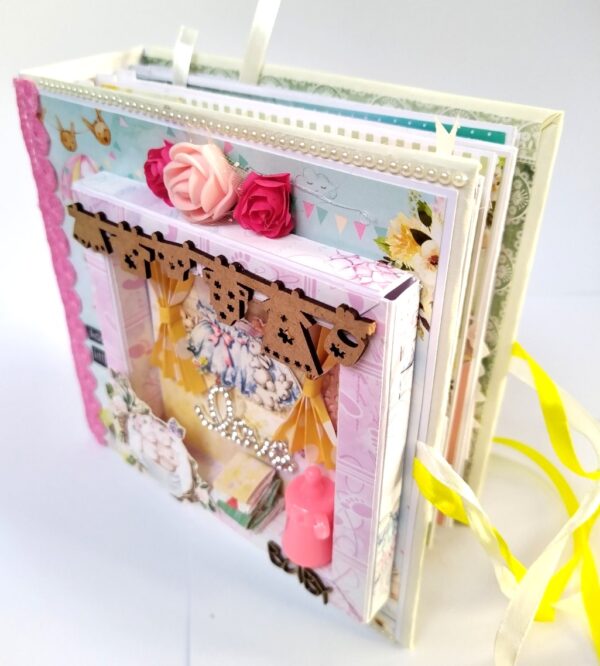 Sparkling Unisex Baby Scrapbook