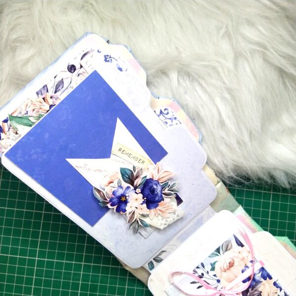 Camera style handmade designer scrapbook