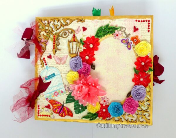 Exclusive Love And Birthday Quilled Scrapbook
