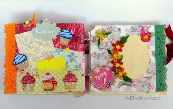 Exclusive Love And Birthday Quilled Scrapbook