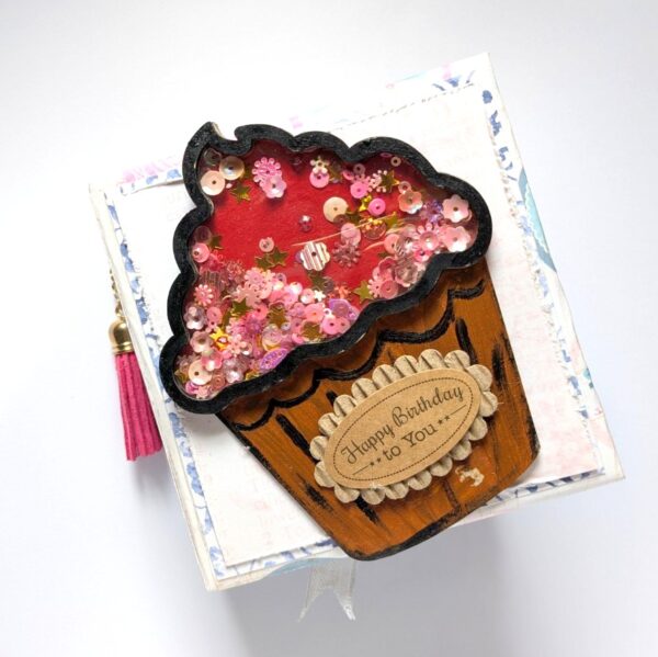Pocket Mini Birthday Handmade Scrapbook Pocket Mini Birthday Handmade Scrapbook