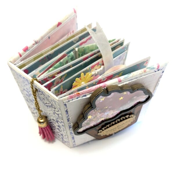 Pocket Mini Birthday Handmade Scrapbook Pocket Mini Birthday Handmade Scrapbook