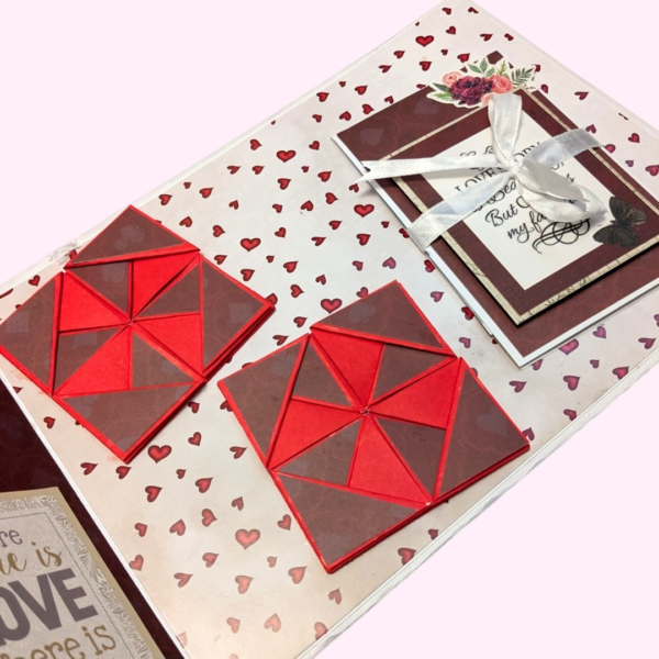 A4 size Love Scrapbook