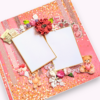 Quilled Valentine Floral Bouquet Greeting Card Quilled Valentine Floral Bouquet Greeting Card